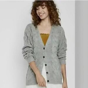 Wild Fable Women's Cable Knit Cardigan